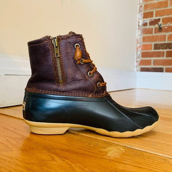 Sperry Top-Sider Saltwater Duck Boots Women's Brown - US 8 - Picture 11 of 14